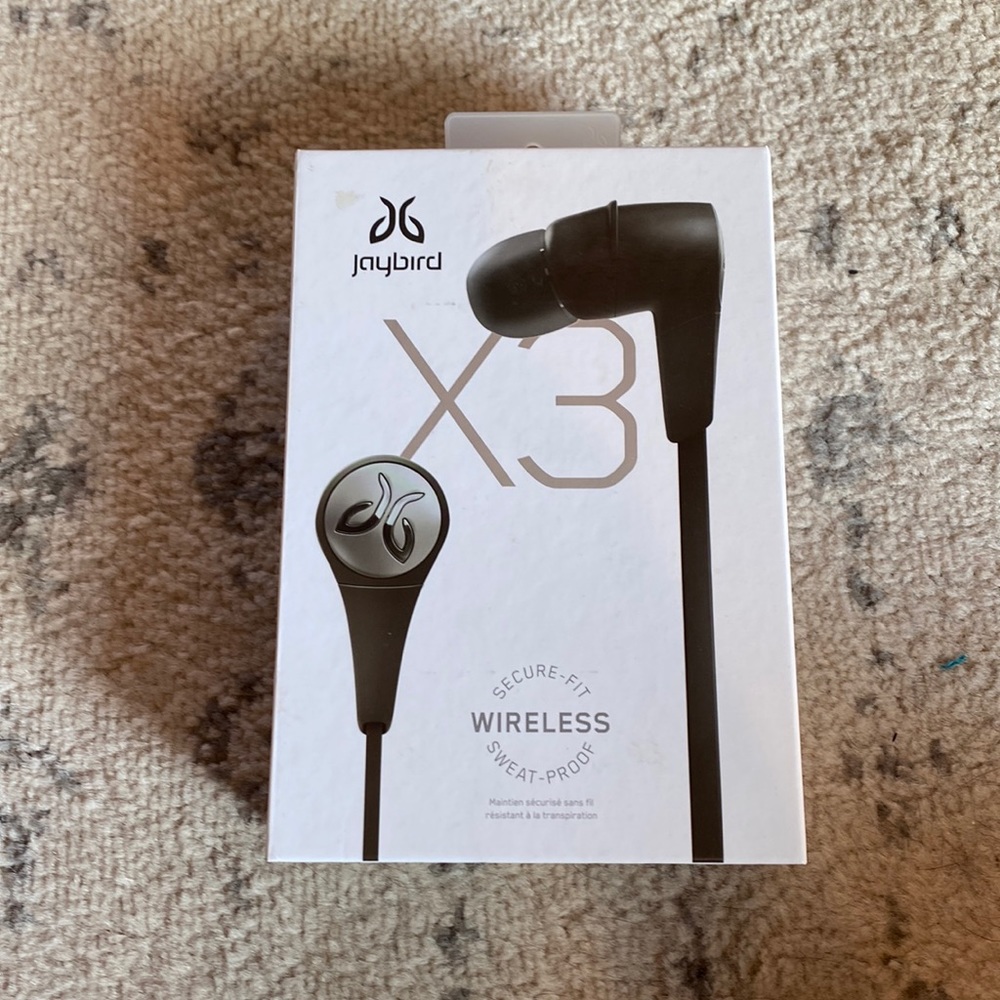 JayBird X3 headphones